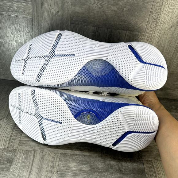 Under Armour Curry 6 Dub Nation White Royal Blue Mens Size 18 3020612-103 main image 5